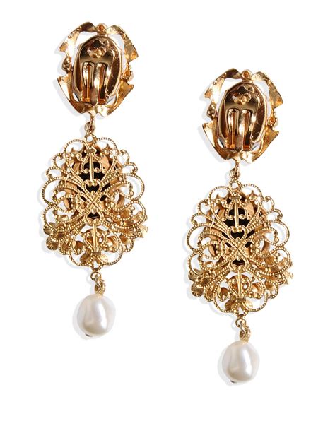 dolce gabbana angel earring|d&g earrings.